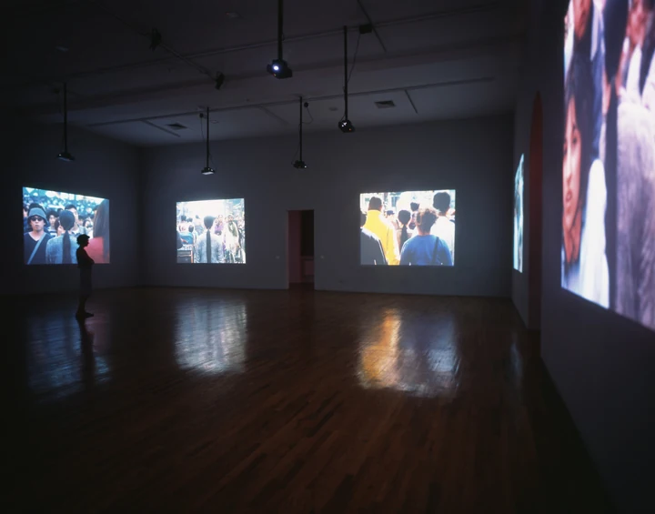 김수자 · A Needle Woman · PS1 전시 전경